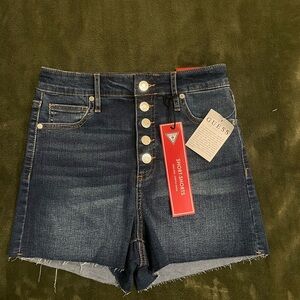 GUESS Women's Indigo Jean Shorts
